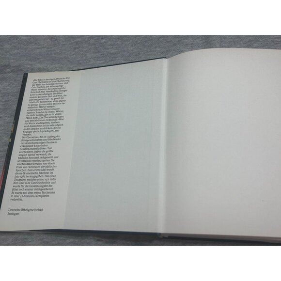 Die Bibel in heutigem Deutsch Die Gute Nachricht Holy Book Hardcover - Picture 2 of 7